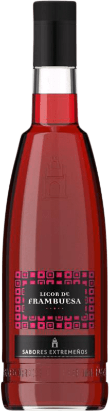17,95 € Envio grátis | Licores Sabores Extremeños Espanha 70 cl Frambuesa — Framboesa