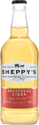 7,95 € Envio grátis | Sidra Sheppy's Redstreak Single Variety Reino Unido Garrafa Medium 50 cl