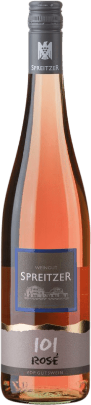 18,95 € 送料無料 | ロゼワイン Spreitzer I0I Rosé — ロゼ Q.b.A. Rheingau Rheingau ドイツ Pinot Noir — ピノ・ノワール 75 cl