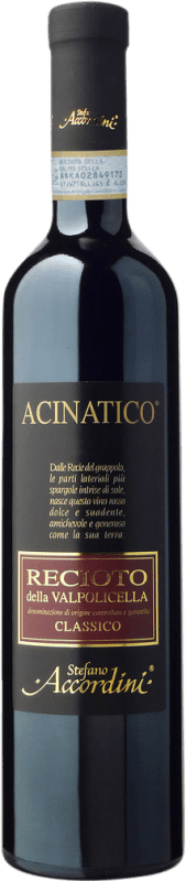 45,95 € Envoi gratuit | Vin Rouge Stefano Accordini Acinatico Classique D.O.C.G. Recioto della Valpolicella Vénétie Italie Bouteille Medium 50 cl