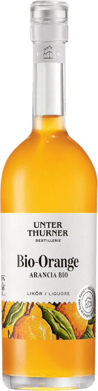 49,95 € Free Shipping | Liqueurs Unterthurner Italy Bio — Organic Medium Bottle 50 cl Orange