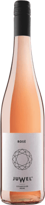 11,95 € Envío gratis | Vino Rosado Juliane Eller Juwel Trocken — Seco Rosé — Rosado Q.b.A. Rheinhessen Rheinhessen Alemania 75 cl