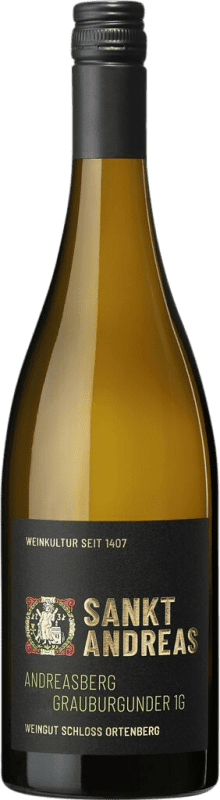 31,95 € Envio grátis | Vinho Branco Schloss Ortenberg St. Andreas Andreasberg VDP Erste Lage — 1er Premier Cru Alemanha Pinot Cinzento 75 cl