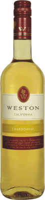 10,95 € Kostenloser Versand | Weißwein Westen Estate Weston Vereinigte Staaten Chardonnay 75 cl
