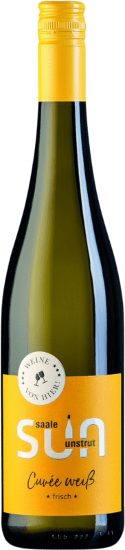 9,95 € 送料無料 | 白ワイン Freyburg Unstrut Sun Cuvée Q.b.A. Saale-Unstrut Saale Unstrut ドイツ 75 cl