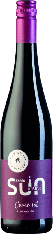 9,95 € 送料無料 | 赤ワイン Freyburg Unstrut Sun Cuvée Q.b.A. Saale-Unstrut Saale Unstrut ドイツ 75 cl