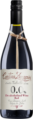10,95 € Envio grátis | Vinho Tinto Zaccagnini Tralcetto Itália 75 cl 0.0 Zero Zero Sem Álcool