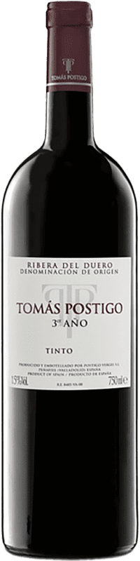 105,95 € Free Shipping | Red Wine Tomás Postigo Tercer 3º Año D.O. Ribera del Duero Spain Magnum Bottle 1,5 L
