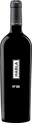 34,95 € Spedizione Gratuita | Vino Rosso Habla Nº 35 I.G.P. Vino de la Tierra de Extremadura Spagna Cabernet Franc 75 cl