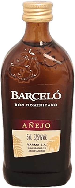 59,95 € 送料無料 | 20個入りボックス ラム Barceló ドミニカ共和国 ミニチュアボトル 5 cl