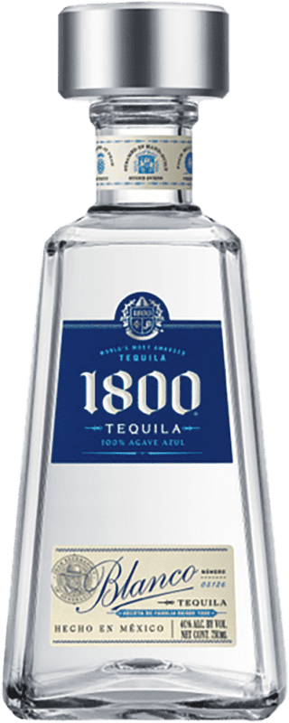 21,95 € Free Shipping | Tequila José Cuervo 1800 Blanco — White Mexico Small Bottle 20 cl