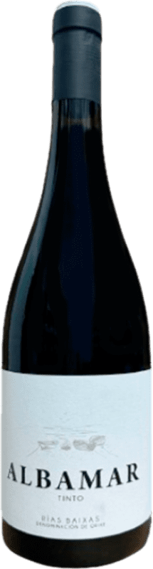 21,95 € 免费送货 | 红葡萄酒 Albamar D.O. Rías Baixas 加利西亚 西班牙 Mencía — 门西亚, Espadeiro — 埃斯帕代罗, Caíño — 卡伊尼奥 75 cl