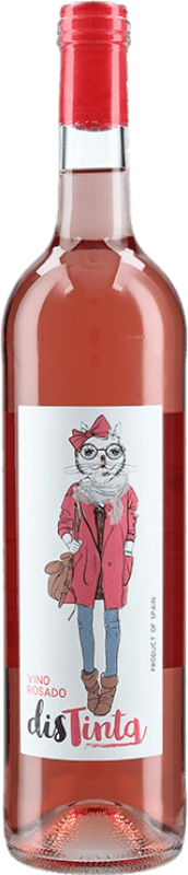 27,95 € Envio grátis | Vinho Rosé CastroBrey Distinta Espanha Caíño 75 cl