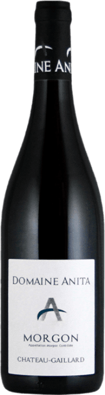 25,95 € Envio grátis | Vinho Tinto Domaine Anita Château Gaillard A.O.C. Morgon Borgonha França Gamay 75 cl