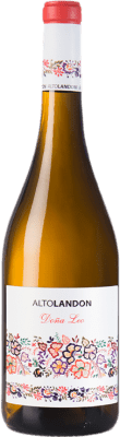 9,95 € Envío gratis | Vino Blanco Alto Landón Doña Leo D.O. Manchuela Castilla la Mancha España Moscatel 75 cl