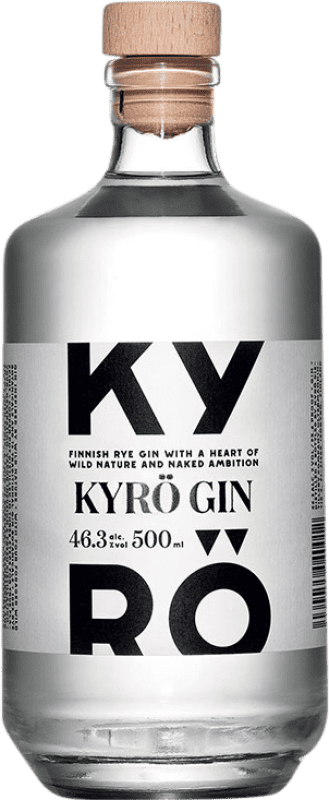 27,95 € Бесплатная доставка | Джин Kyrö Финляндия Средняя бутылка 50 cl