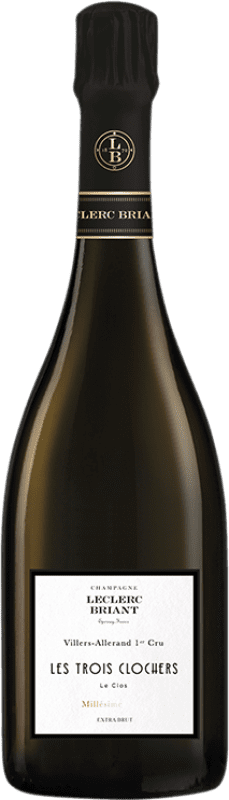 196,95 € 送料無料 | 白のスパークリングワイン Leclerc Briant Le Clos des Trois Clochers A.O.C. Champagne シャンパン フランス Chardonnay — シャルドネ 75 cl