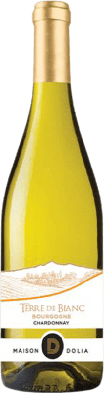 19,95 € Spedizione Gratuita | Vino Bianco Maison Dolia. Terre de Blanc A.O.C. Bourgogne Borgogna Francia Chardonnay 75 cl