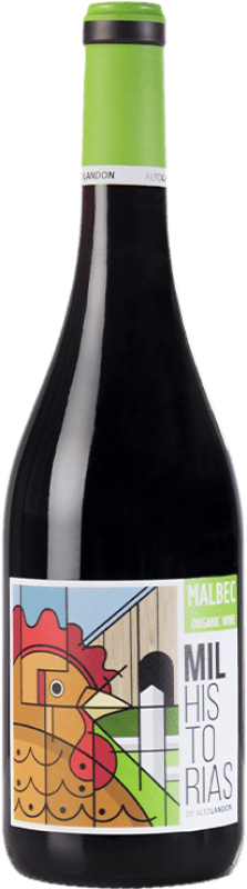 9,95 € Free Shipping | Red Wine Alto Landón Mil Historias D.O. Manchuela Castilla la Mancha Spain Malbec 75 cl
