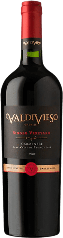 19,95 € Kostenloser Versand | Rotwein Valdivieso Single Vineyard — Einzellagenwein I.G. Valle del Cachapoal Chile Carmenère 75 cl
