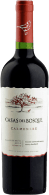 14,95 € 免费送货 | 红葡萄酒 Casas del Bosque 珍藏 I.G. Valle de Rapel Rapel谷 智利 Carmenère — 佳美娜 75 cl