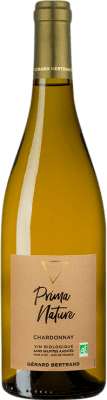 15,95 € Бесплатная доставка | Белое вино Gérard Bertrand Prima Nature I.G.P. Vin de Pays d'Oc Лангедок Франция Chardonnay — Шардоне 75 cl
