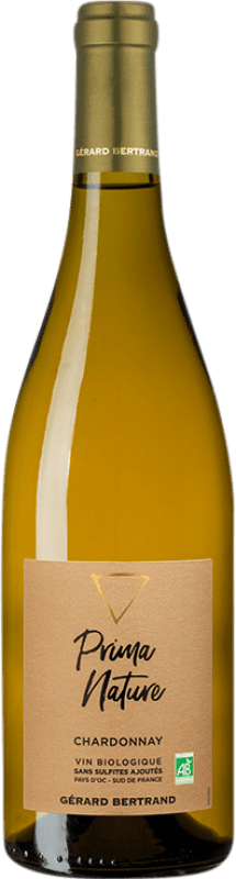 15,95 € Free Shipping | White Wine Gérard Bertrand Prima Nature I.G.P. Vin de Pays d'Oc Languedoc France Chardonnay 75 cl