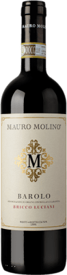 63,95 € Бесплатная доставка | Красное вино Mauro Molino Bricco Luciani D.O.C.G. Barolo Италия Nebbiolo — Неббиоло 75 cl