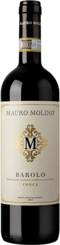 97,95 € 免费送货 | 红葡萄酒 Mauro Molino Conca D.O.C.G. Barolo 意大利 Nebbiolo — 内比奥罗 75 cl