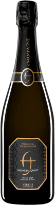38,95 € Бесплатная доставка | Белое игристое вино Jacquart Vertus Expérience 1er Premier Cru, Blanc de Blancs A.O.C. Champagne шампанское Франция Chardonnay — Шардоне 75 cl