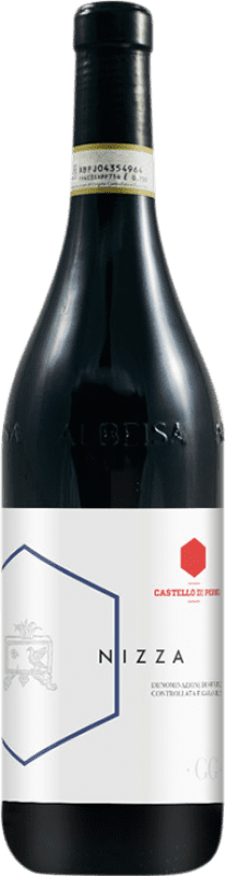 24,95 € Envio grátis | Vinho Tinto Castello di Perno D.O.C.G. Nizza Piemonte Itália Barbera 75 cl