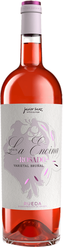 13,95 € Бесплатная доставка | Розовое вино Javier Sanz Bruñal La Encina I.G.P. Vino de la Tierra de Castilla y León Кастилия-Леон Испания Bruñal — Бруньяль 75 cl