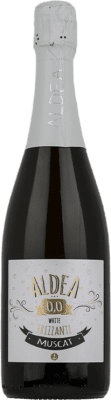 9,95 € Envoi gratuit | Vin Mousseux Blanc Aldea Frizzante — Pétillant Espagne Moscatel — Muscat 75 cl Sans Alcool