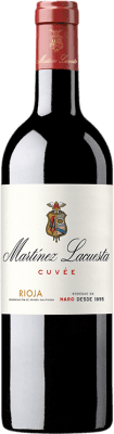 15,95 € Envoi gratuit | Vin Rouge Martínez Lacuesta Cuvée Crianza D.O.Ca. Rioja La Rioja Espagne Tempranillo 75 cl