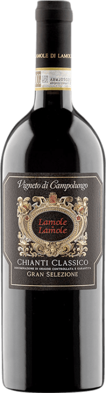 36,95 € Envoi gratuit | Vin Rouge Lamole di Lamole Vigneto di Campolungo Classique, Sélection D.O.C.G. Chianti Italie Cabernet Sauvignon, Sangiovese 75 cl