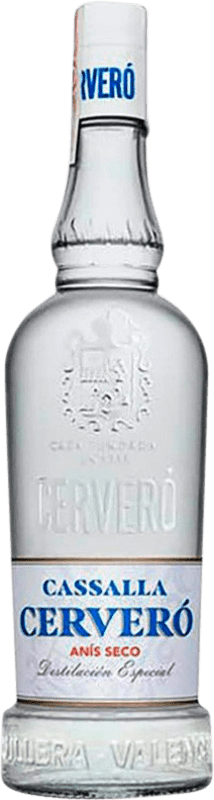 18,95 € Envío gratis | Anís Cerveró Seco España 1 L Cazalla