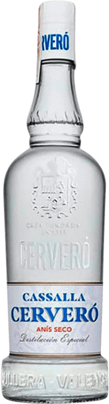13,95 € Free Shipping | Aniseed Liqueur Cerveró Crema — Cream Spain 70 cl Cazalla