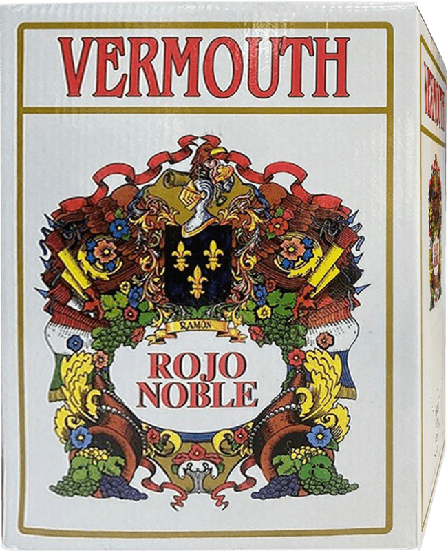 26,95 € Spedizione Gratuita | Vermouth Ramón Lozano Noble Tinto — Rosso Spagna Bag in Box 5 L