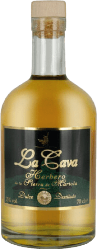 43,95 € Free Shipping | Herbal Liqueur Sinc Herbero de La Cava Spain Jerrycan 3 L