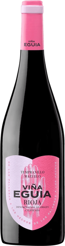 6,95 € Envio grátis | Vinho Tinto Viña Eguía Jovem Espanha Mazuelo 75 cl