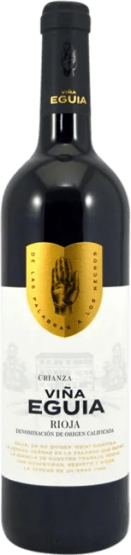13,95 € Envio grátis | Vinho Tinto Viña Eguía Crianza Espanha Garrafa Magnum 1,5 L