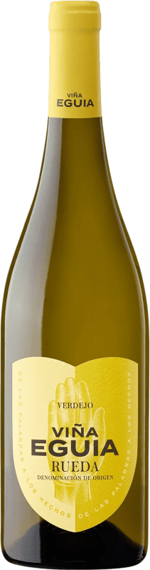 6,95 € Spedizione Gratuita | Vino Bianco Muriel Viña Eguia Spagna Verdejo 75 cl