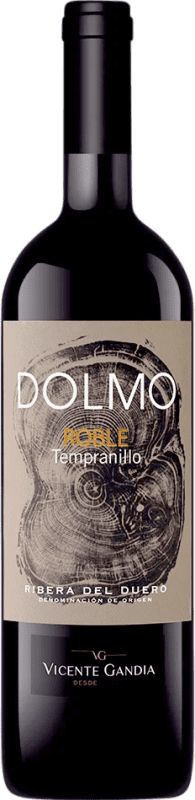 12,95 € Kostenloser Versand | Rotwein Vicente Gandía Dolmo Eiche Spanien 75 cl