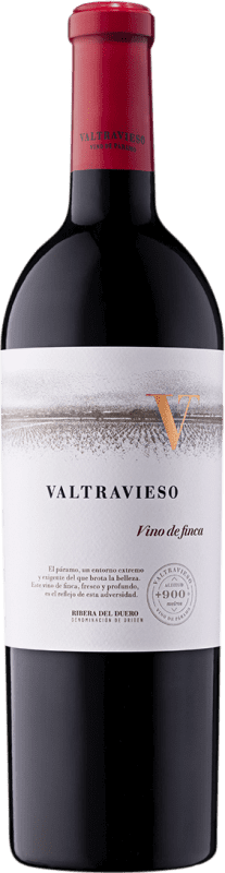27,95 € Kostenloser Versand | Rotwein Valtravieso Vino de Finca — Weingutwein D.O. Ribera del Duero Kastilien und León Spanien Tempranillo, Merlot, Cabernet Sauvignon 75 cl