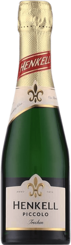 19,95 € Envoi gratuit | Boîte de 3 unités Vin Mousseux Blanc Henkell Seco — Sec Allemagne Petite Bouteille 20 cl