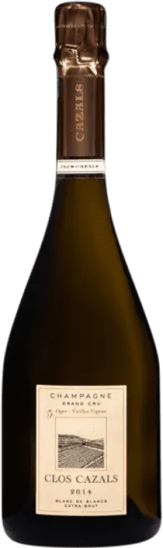 369,95 € Бесплатная доставка | Белое игристое вино Claude Cazals Le Clos Grand Cru, Blanc de Blancs, Collection — Коллекция A.O.C. Champagne шампанское Франция Chardonnay — Шардоне 75 cl