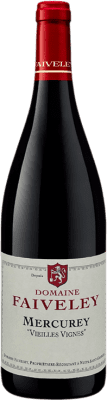 34,95 € Kostenloser Versand | Rotwein Domaine Faiveley VV Vieilles Vignes — Alte Reben A.O.C. Mercurey Burgund Frankreich Pinot Noir — Spätburgunder 75 cl
