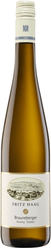 26,95 € Envio grátis | Vinho Branco Fritz Haag Brauneberger J Q.b.A. Mosel Mosel Alemanha Riesling 75 cl