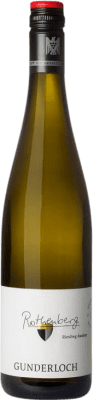 57,95 € Envio grátis | Vinho Doce Gunderloch Rothenberg Auslese — VS Vindima Selecionada Q.b.A. Rheinhessen Rheinhessen Alemanha Riesling 75 cl