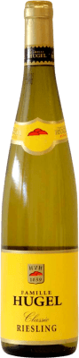 10,95 € 送料無料 | 白ワイン Hugel & Fils クラシック A.O.C. Alsace アルザス フランス Riesling — リースリング ハーフボトル 37 cl
